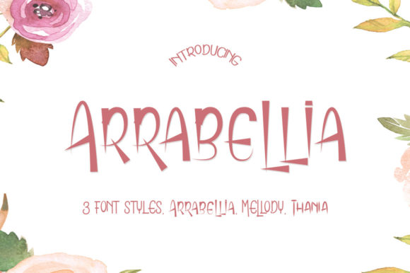 Arrabellia Family: The Modern Display Font for Creators