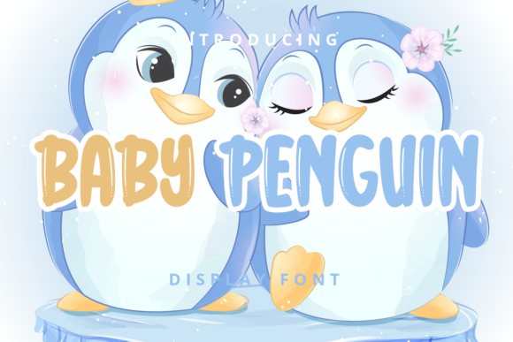 Baby Penguin Display Font Brings Warmth to Editorial Projects