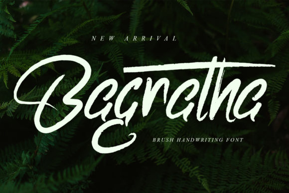 Bagratha Brushed Display Font for Editorial Designers