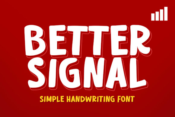 Better Signal Font Review: Bold Display Typeface for Crafters
