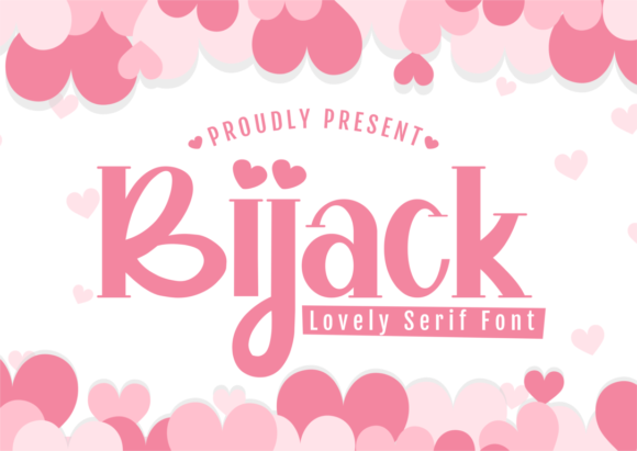 Bijack: A Joyful Display Font for Crafters and Makers