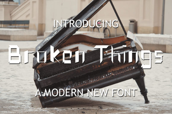 Broken Things Font: A Maker's Review for Labels & Branding