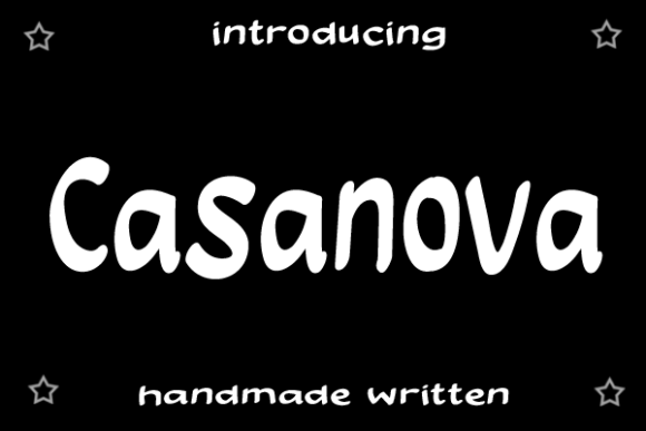 Casanova: The Fun Elegant Display Font for Creative Makers