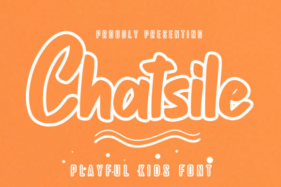 Chatsile: A Retro Display Font for Urban Digital Brands
