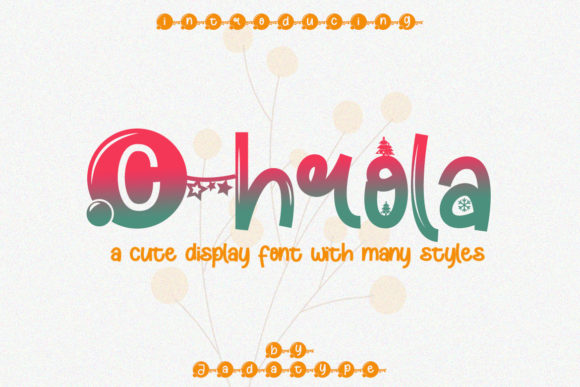 Chrola Display Font: A Quirky Typeface for Youthful Campaigns