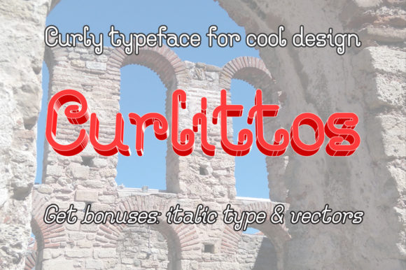 Curlittos: A Chic Whimsical Display Font for Fun Projects
