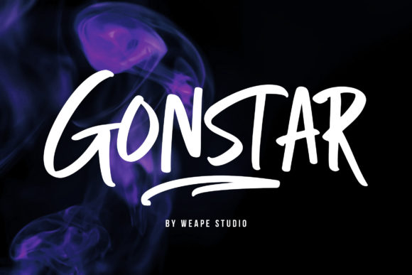Gonstar Display Font for Web Design