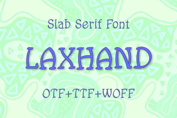 Laxhand Display Font: Quirky Casual Typeface for Web Design