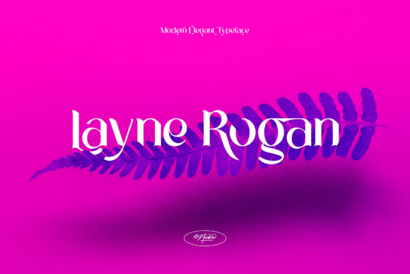 Layne Rogan: A Chic Display Font for Modern Editorial Design