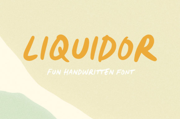 Liquidor Font in Real Branding Projects