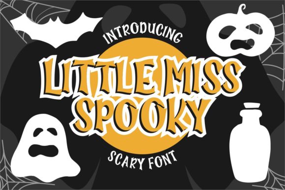Little Miss Spooky: Playful Display Font for Websites