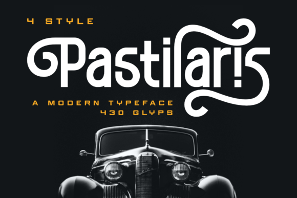 Pastilaris: A Cool Whimsical Display Font for Creative Campaigns