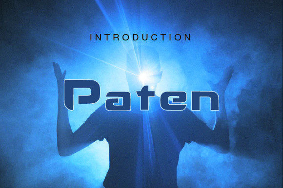 Paten: A Modern Display Font for Small Business Branding