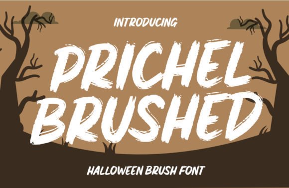 Prichel Brushed: A Cool Urban Display Typeface for Editorial Branding