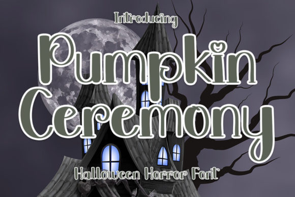 Pumpkin Ceremony: A Chic Display Font for Memorable Branding