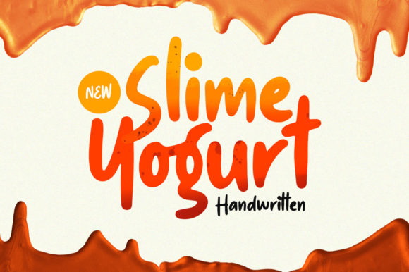 Slime Yogurt: A Clean Display Font for Campaign Headlines