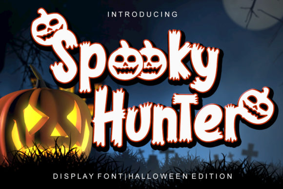 Spooky Hunter: The Ultimate Halloween Display Font
