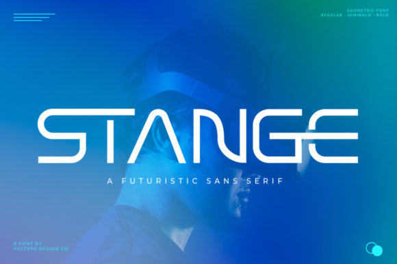Stange: A Futuristic Display Font for Modern Business Branding