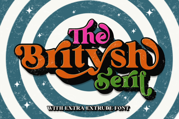 Testing Britysh: A Bold Retro Display Font for Editorial Design