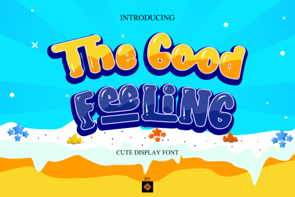 The Good Feeling Display Font for Crafters and Sellers