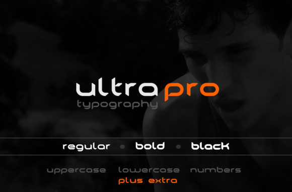 Ultra Pro: A Bold Modern Display Font for Crafters and Makers
